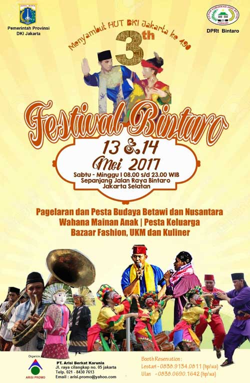 Musik Gambang Kromong Semarakkan Festival Bintaro Ke 3 2