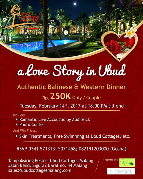 Romantic Live Accoustic di Hari Kasih Sayang A Love Story in Ubud 2