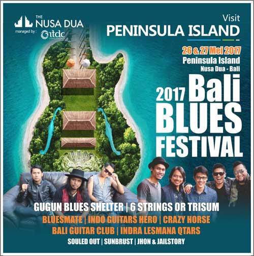 Gugun Blues Shelter tampil di Bali Blues Festival 2017 2