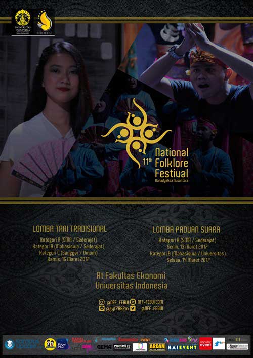 Lomba Paduan Suara di 11th National Folklore Festival 2