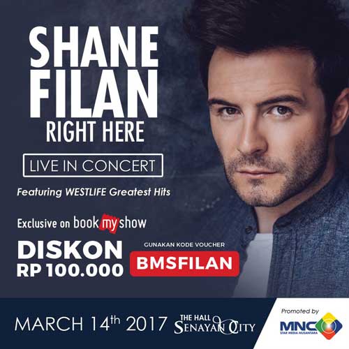 Shane Filan Gelar Right Here Live in Concert 2