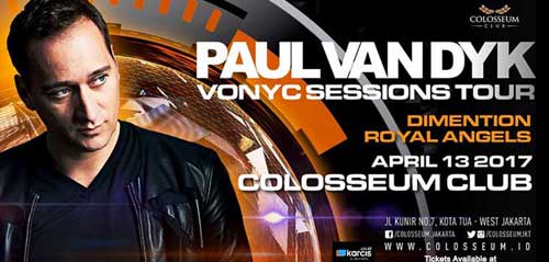 Vonyc Session Tour Paul Van Dyk di Indonesia