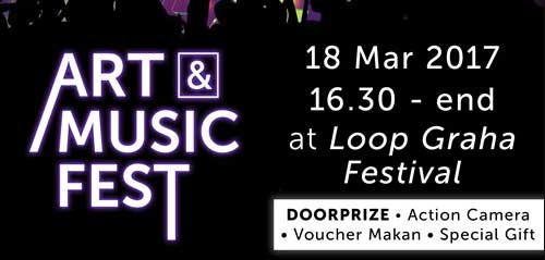 Wake Up Iris Tampil Spesial di Loop Art Music Festival 1