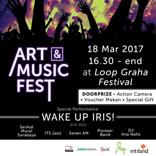 Wake Up Iris Tampil Spesial di Loop Art Music Festival 2