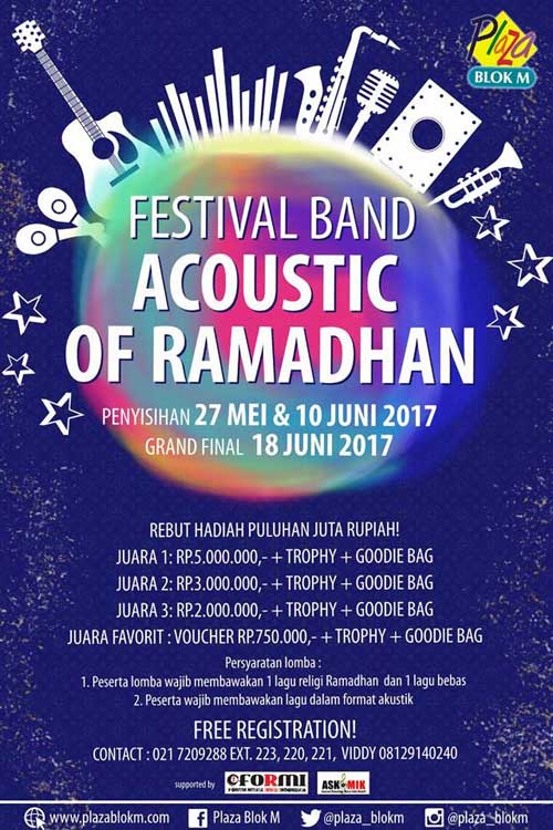 Bulan Puasa Ikutan Festival Band Acoustic Of Ramadhan 2