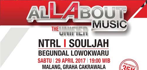 Musik Reggae Souljah Hadir di All About The Unifier