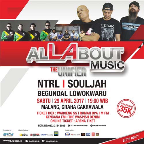 Musik Reggae Souljah Hadir di All About The Unifier 2