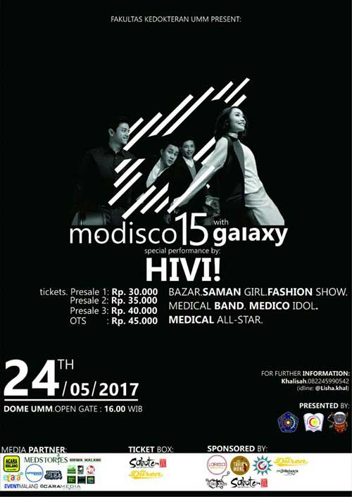 Modisco 15 with Galaxy