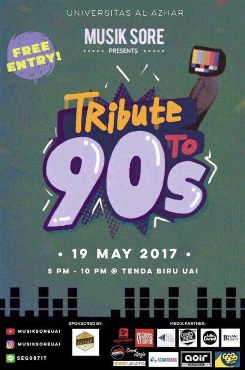 Musik Sore Tribute To 90’s