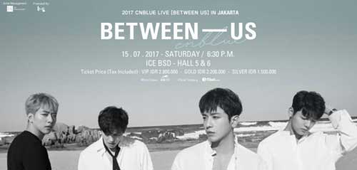 2017 CNBLUE Live Between Us in Jakarta