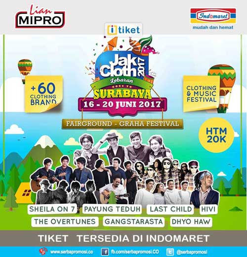 JakCloth 2017 Lebaran Goes To Surabaya