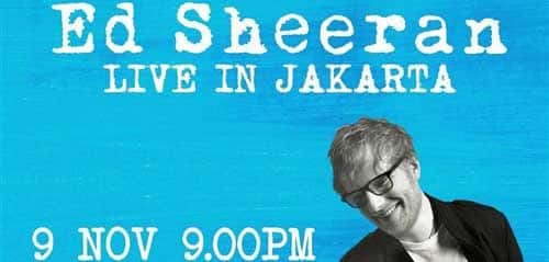 ED Sheeran Live In Jakarta