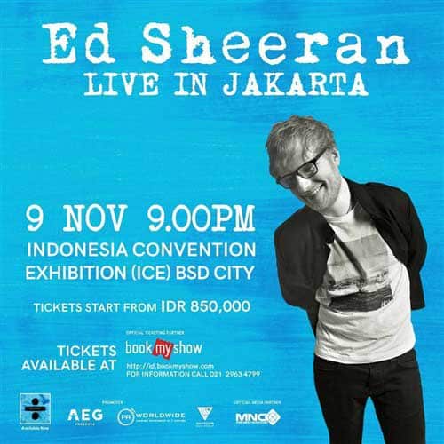 ED Sheeran Live In Jakarta
