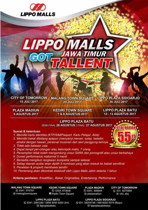 Lippo Malls Got Talent Jawa Timur