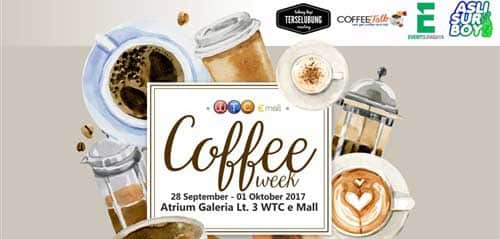 Coffee Week WTC E-Mall