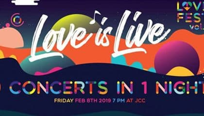 Love is Live, 9 Concerts in 1 Night di Jakarta Convention Center