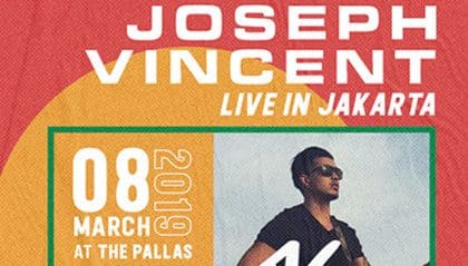 Konser Tunggal Joseph Vincent di The Pallas, SCBD, Jakarta