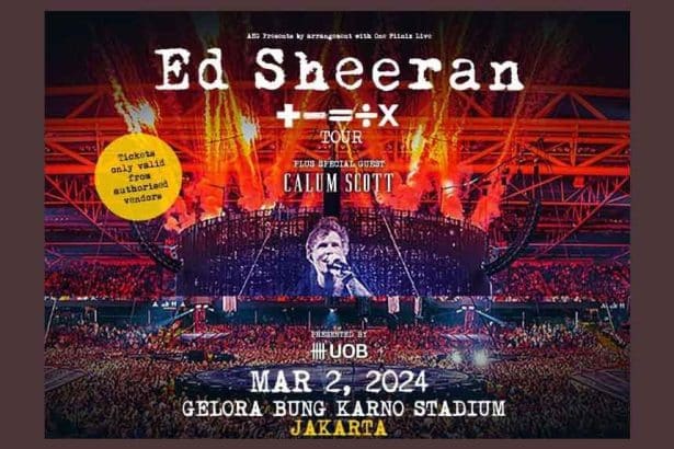 Ed Sheeran Konser 2024